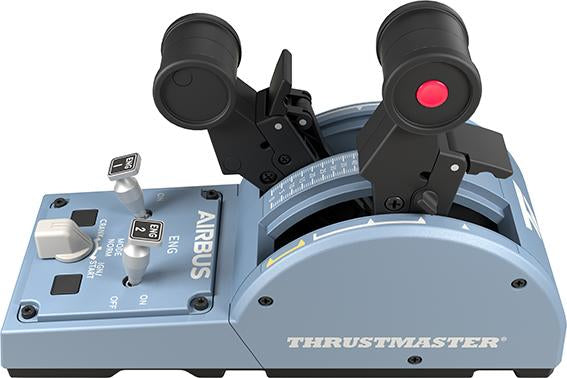 Comando de simulação de voo Thrustmaster TCA Quadrant Airbus Edition / 2960840 preto, azul - imagem 13