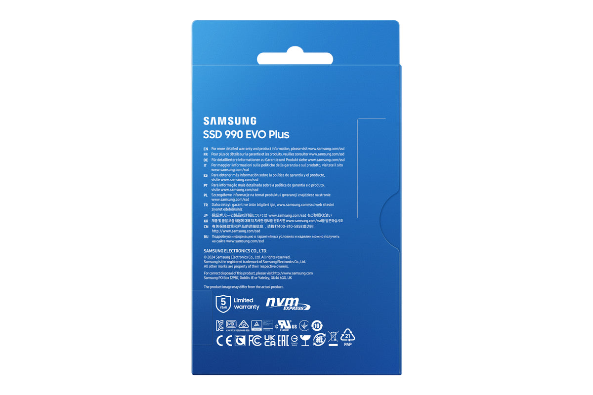 Disco SSD Samsung 990 EVO Plus 1TB PCIe 4.0x 4 NVMe 2.0 - imagem 8