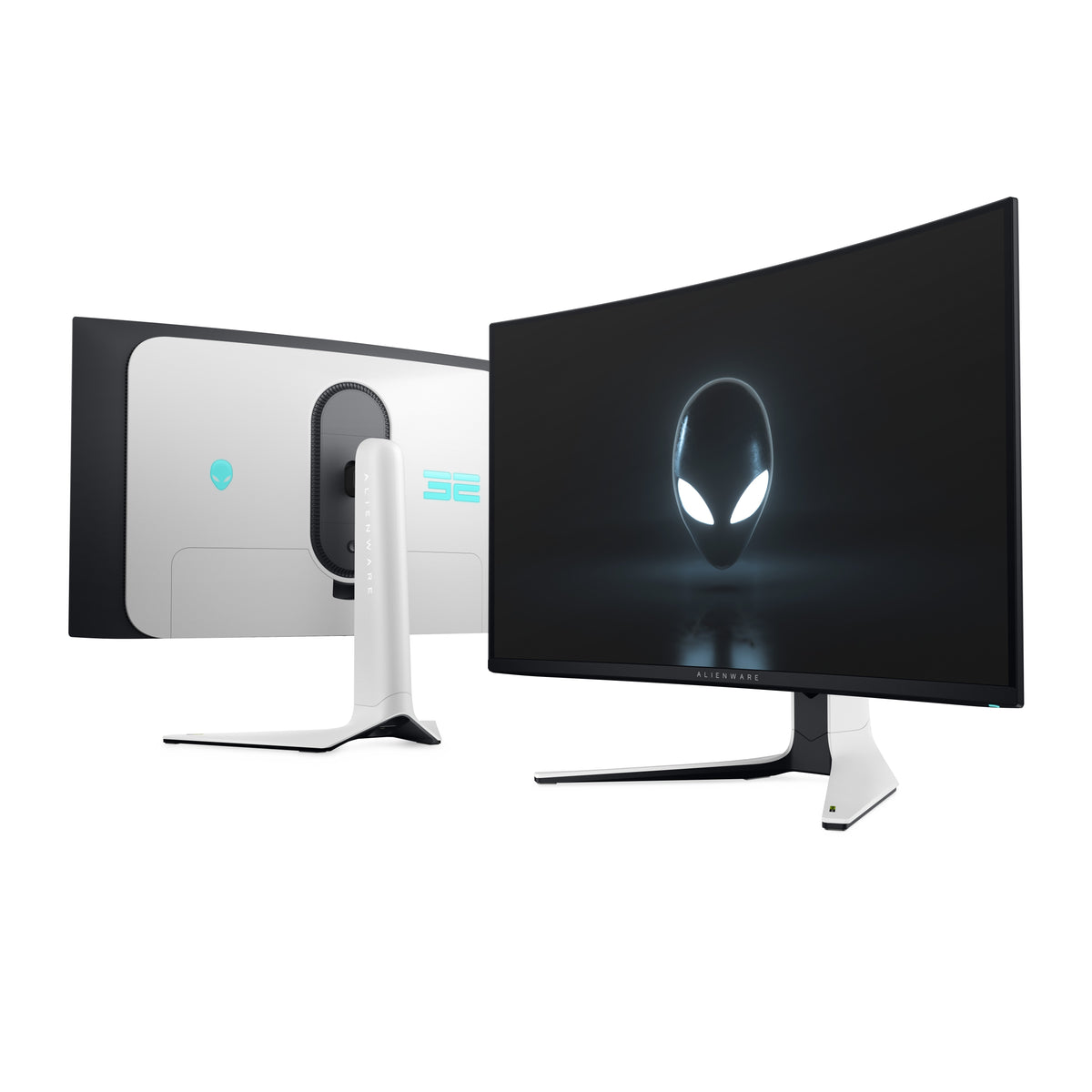 Monitor Dell AW3225QF / 210-BLLV preto, branco - imagem 25