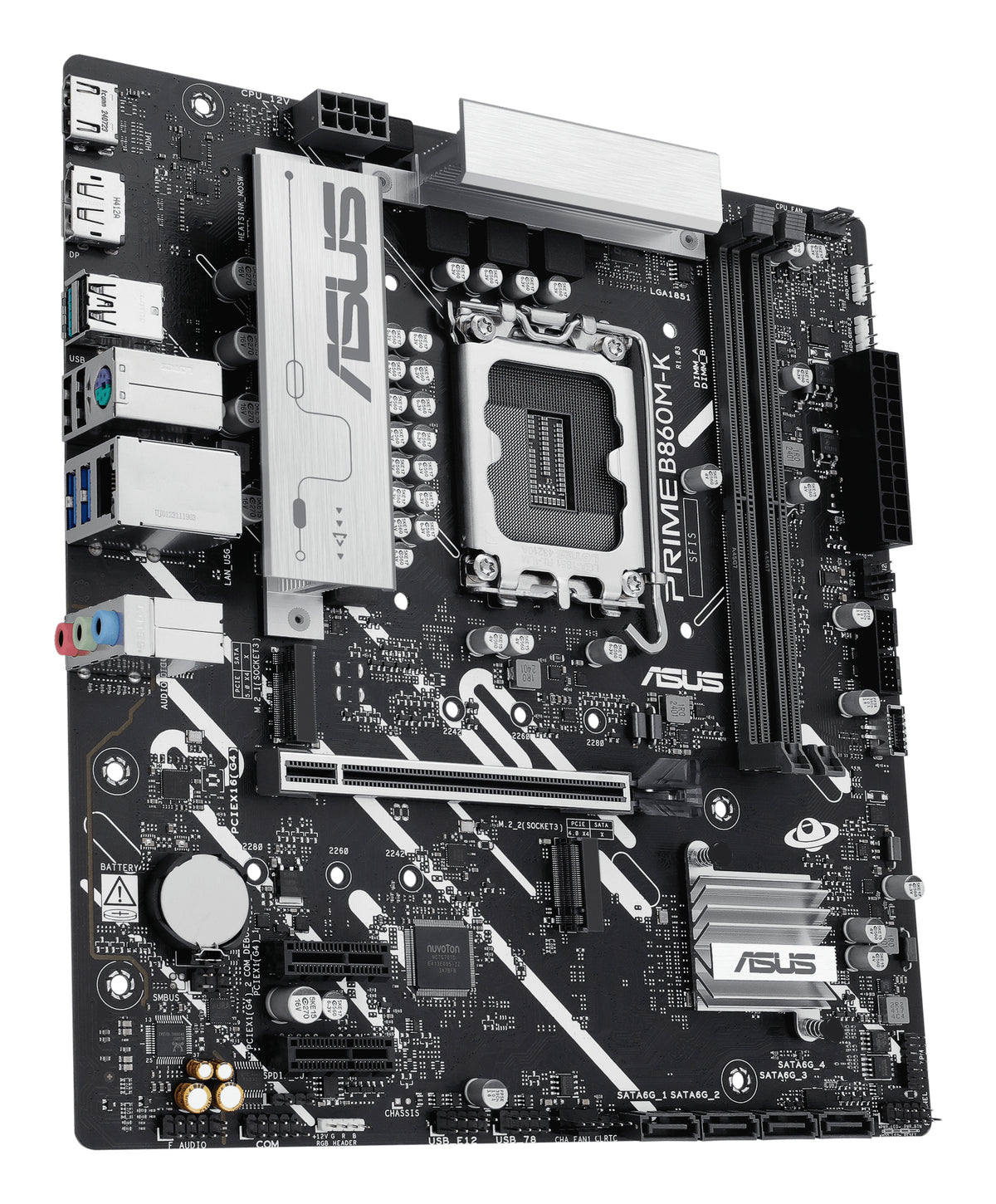 ASUS PLACA BASE PRIME B860M-K mATX 1851 - imagem 10