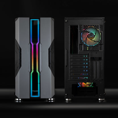 Caixa de Computador Tooq Caja Semitorre Gaming TQGCC103-B NIGHTCITY - imagem 4