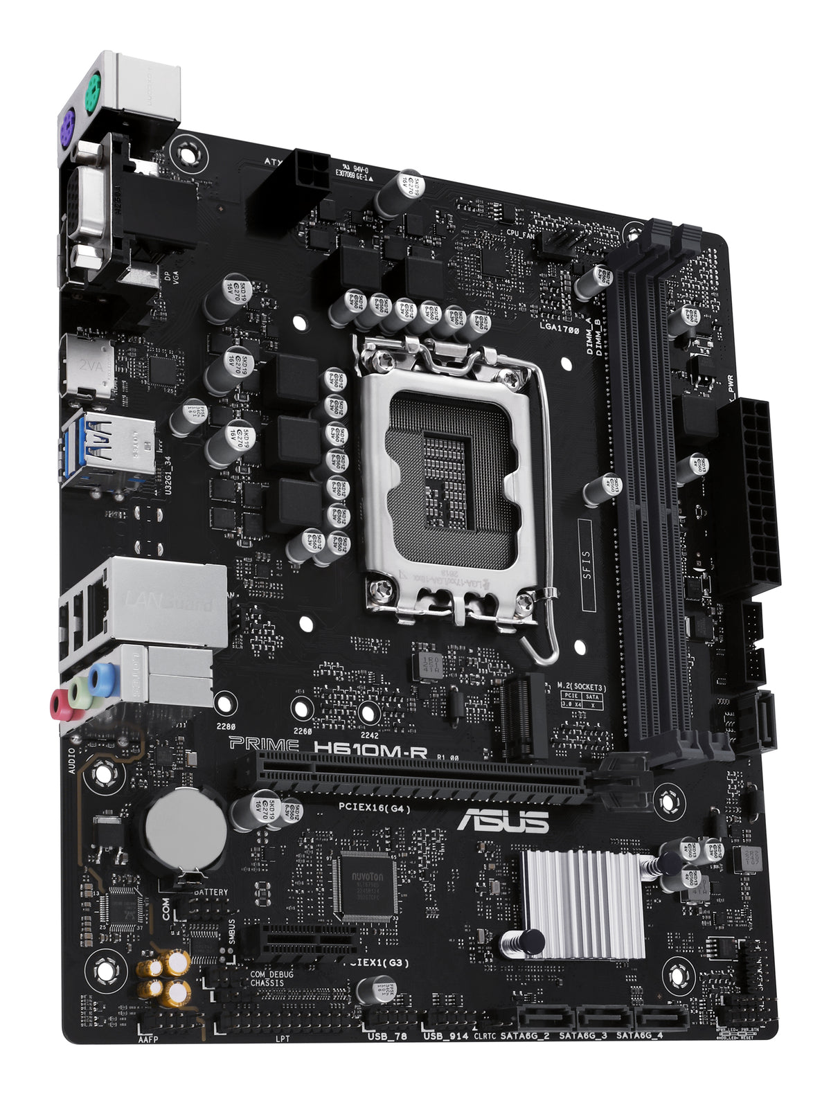 ASUS Placa Base PRIME H610M-R DDR5 mATX 1700 - imagem 8