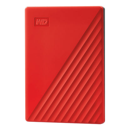 Disco Rígido Western Digital 2,5" WD My Passport 4 TB portable HDD USB3.0 USB2.0 compatible Vermelho Retail - Western Digital