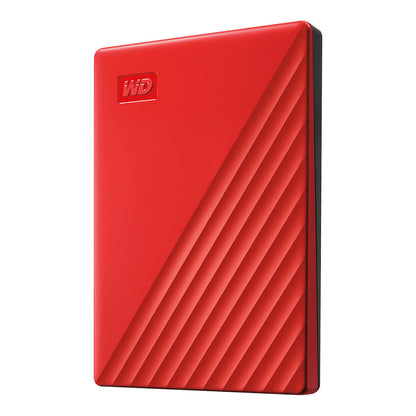 Disco Rígido Western Digital 2,5" WD My Passport 4 TB portable HDD USB3.0 USB2.0 compatible Vermelho Retail - Western Digital