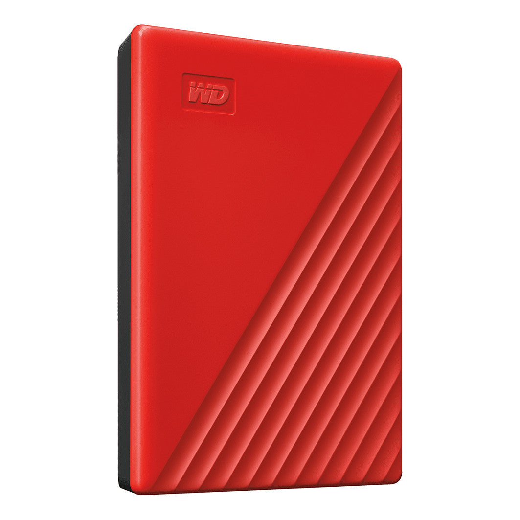 Disco Rígido Western Digital 2,5" WD My Passport 4 TB portable HDD USB3.0 USB2.0 compatible Vermelho Retail - Western Digital