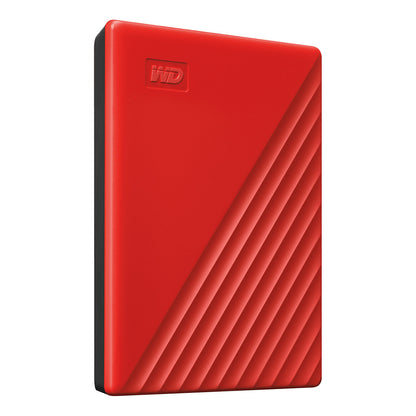 Disco Rígido Western Digital 2,5" WD My Passport 4 TB portable HDD USB3.0 USB2.0 compatible Vermelho Retail - Western Digital