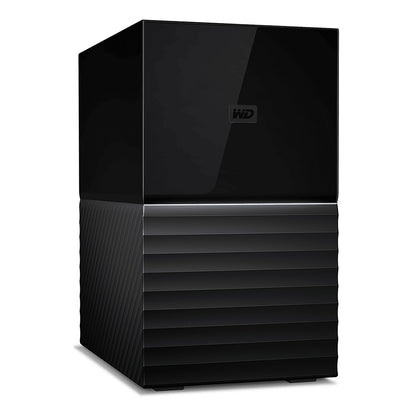 Disco Rígido Western Digital WD My Book Duo 36 TB Preto RAID Storage Dual-Drive RAID 0 / 1 JB0D USB3.1 RTL - Western Digital