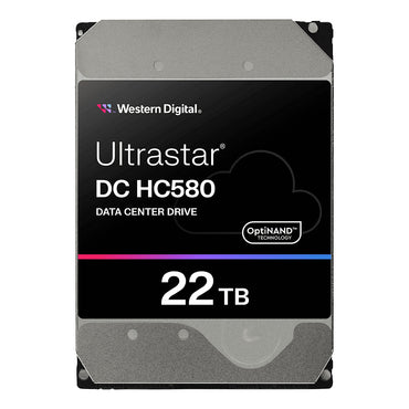 Disco Rígido Western Digital 22 TB WD ULTRASTAR DC HC580 7200RPM 512 MB Ent. - Western Digital