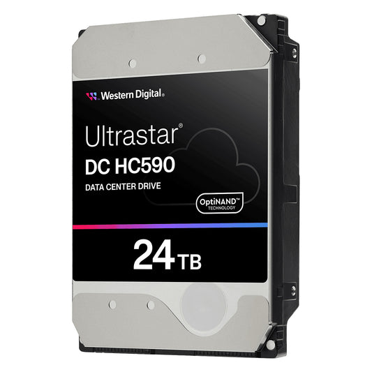 Disco Rígido Western Digital 24 TB WD Ultrastar DC HC590 7200RPM 512 MB Ent. - Western Digital