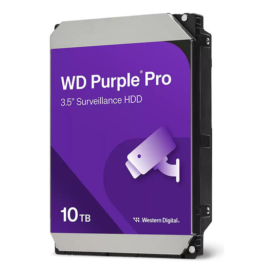Disco Rígido Western Digital 10 TB WD102PURP Purple Pro 7200RPM 256 MB - Western Digital