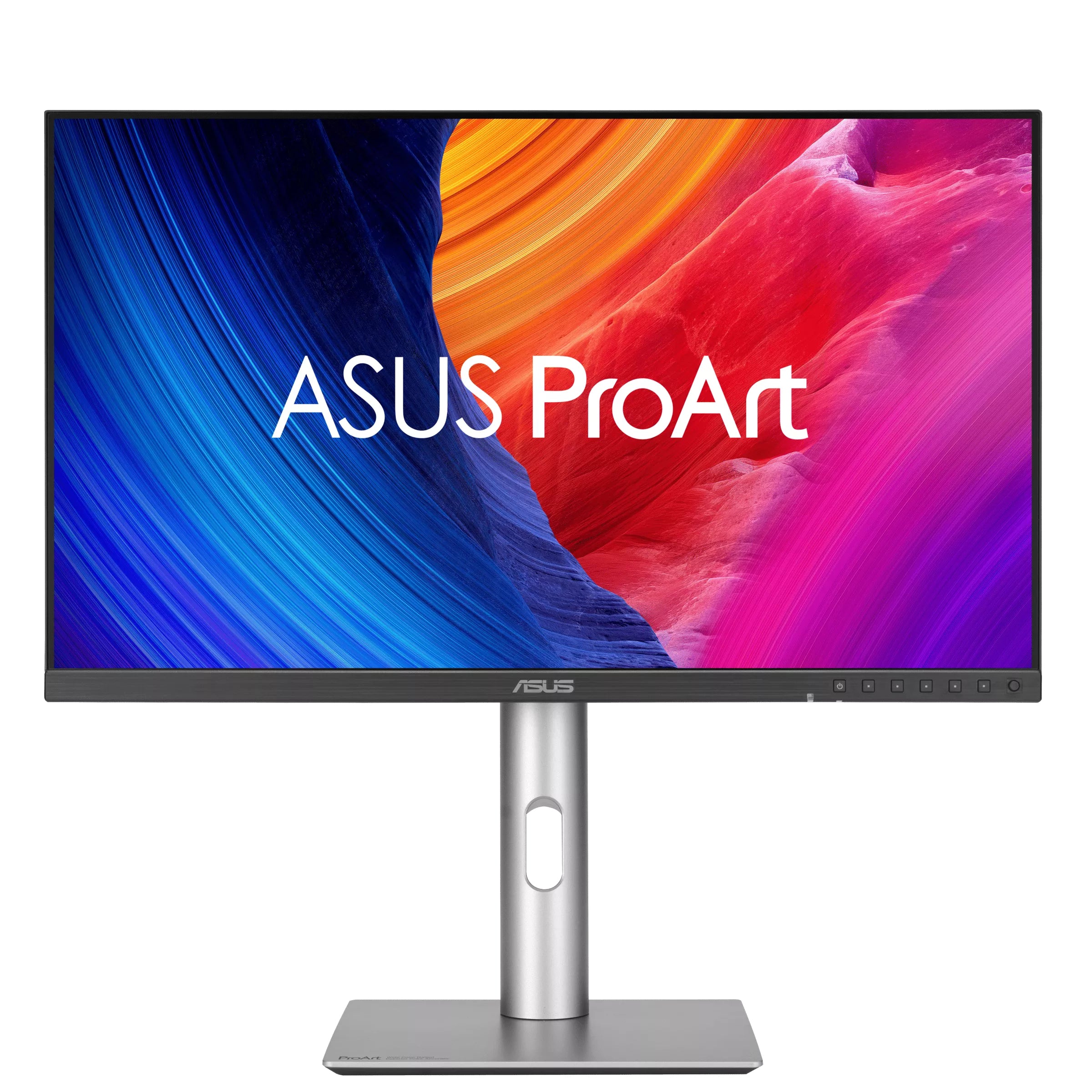 Monitor Profesional Asus ProArt Display PA278QGV Gen2 27"/ QHD/ Multimedia/ Regulable em altura/ preto e prateado
