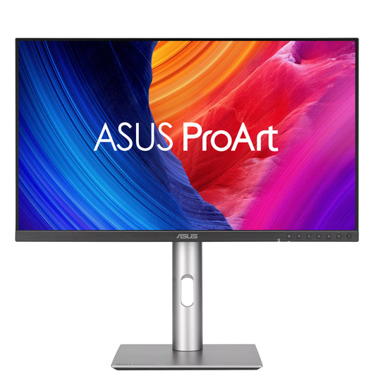 Monitor Profesional Asus ProArt Display PA278QGV Gen2 27"/ QHD/ Multimedia/ Regulable em altura/ preto e prateado