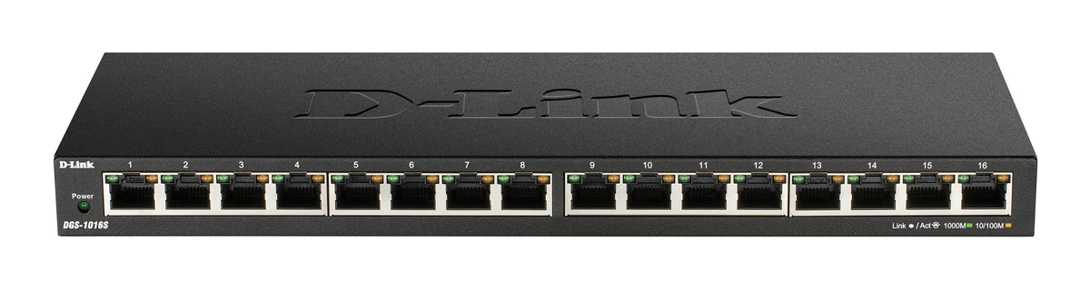 Switch de Rede D-Link DGS-1016S/E 16x10/100/1000Mbps GbE - imagem 5