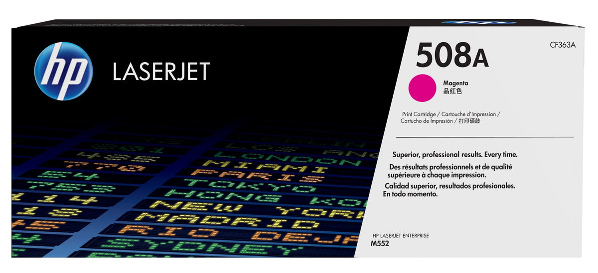 HP Toner 508A / CF363A Magenta Standard