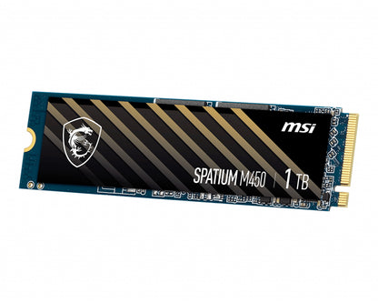 Disco SSD MSI Spatium M450 1Tb PCIe 4.0 NVMe 3400 Mb-s - imagem 9