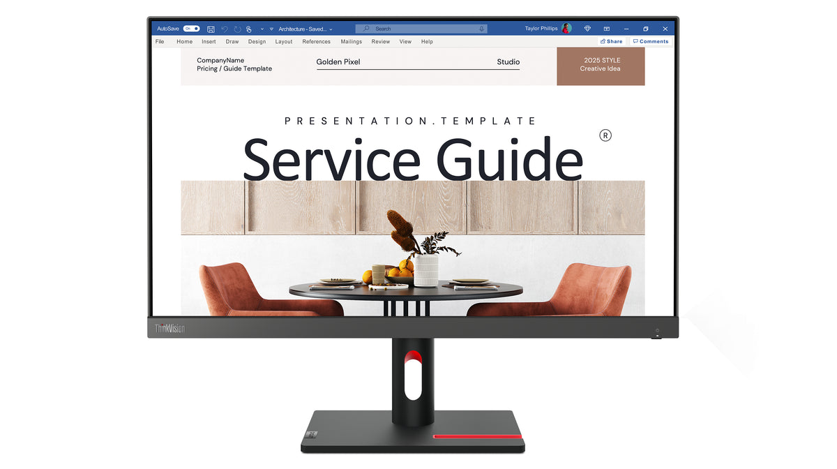 Monitor Lenovo ThinkVision S24i-30 Monitor 23.8" FHD IPS