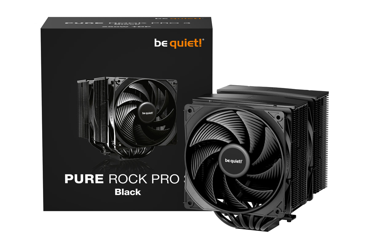 Ventoinha be quiet! Pure Rock Pro 3 preto 12 cm - imagem 8