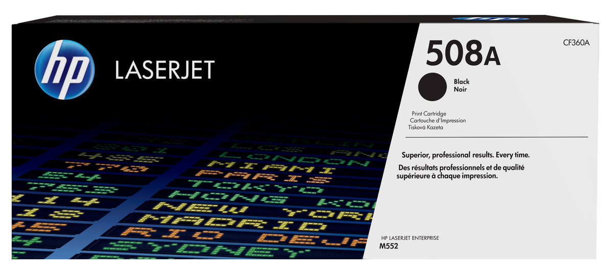 HP Toner 508A / CF360A preto Standard