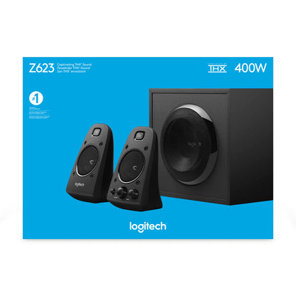 Coluna Logitech Z623 / 980-000403 preto - imagem 13