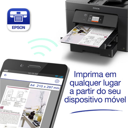 Impressora multifunções Epson Multifunções WorkForce WF-7830DTWF - imagem 6