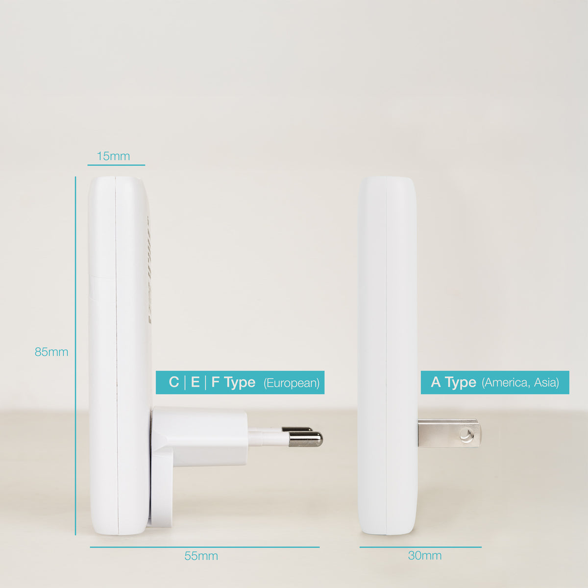 Carregador de Parede Tooq GAN USB-C/PD + USB-A/QC 65W - imagem 9
