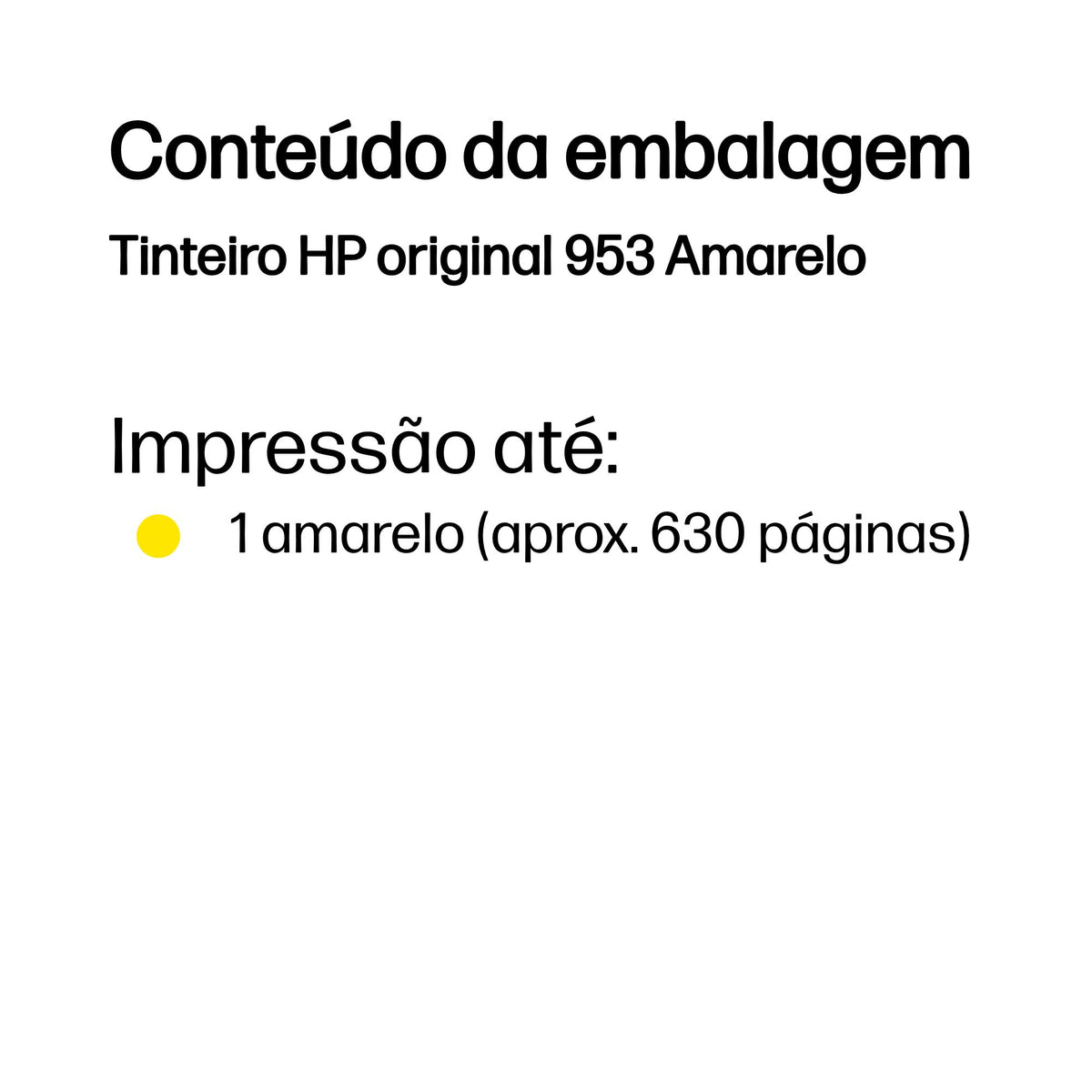 HP Ink 953 / F6U14AE amarelo - imagem 3