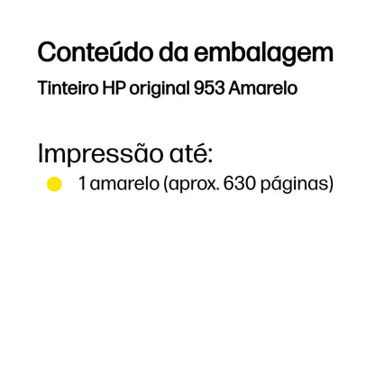 HP Ink 953 / F6U14AE amarelo - imagem 3