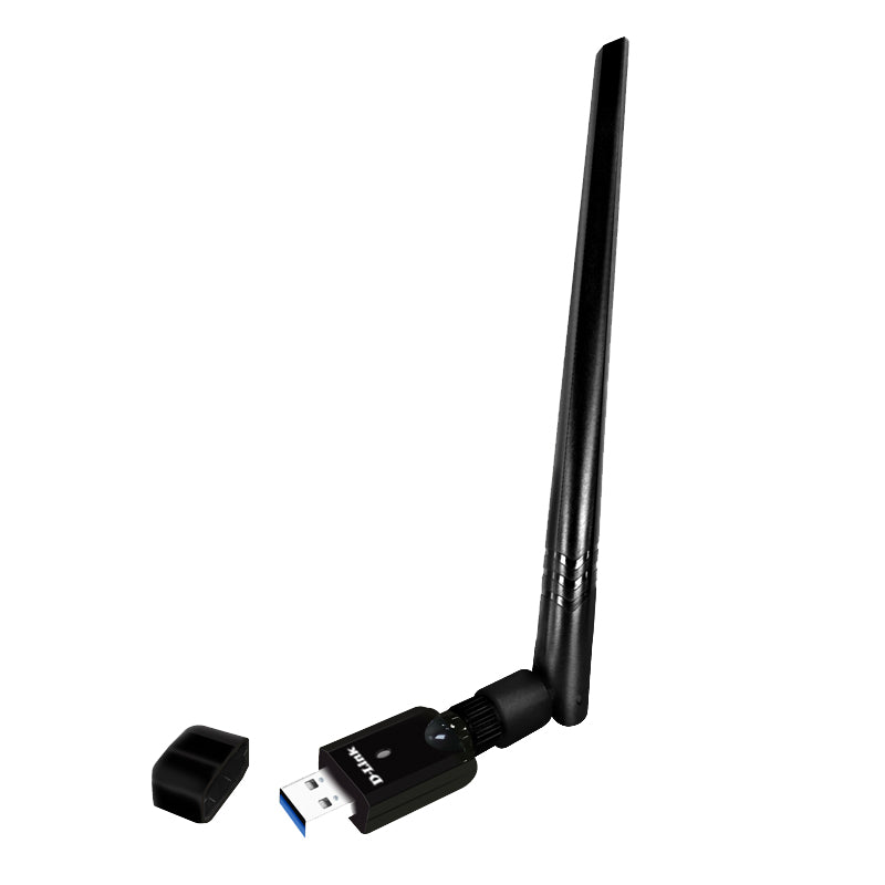 Adaptador de Rede D-Link DWA-185 AC1300 MU-MIMO Wi-Fi USB Adaptador