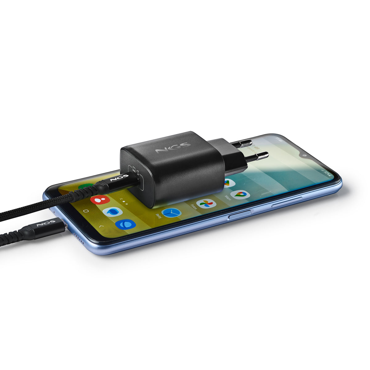 Carregador para Portátil NGS GAN ULTRARAP 45W USB-C com CABL - imagem 11