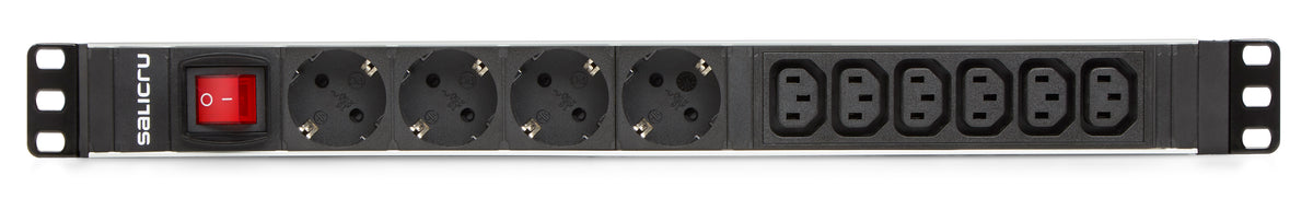 Tomada Múltipla Salicru SPS 4F+6F PDU SCH+C13/C14 - imagem 6