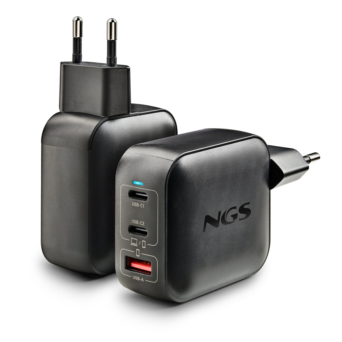 Carregador para Portátil NGS GAN Parede ULTRARAPIDO 100W 3 P - imagem 3