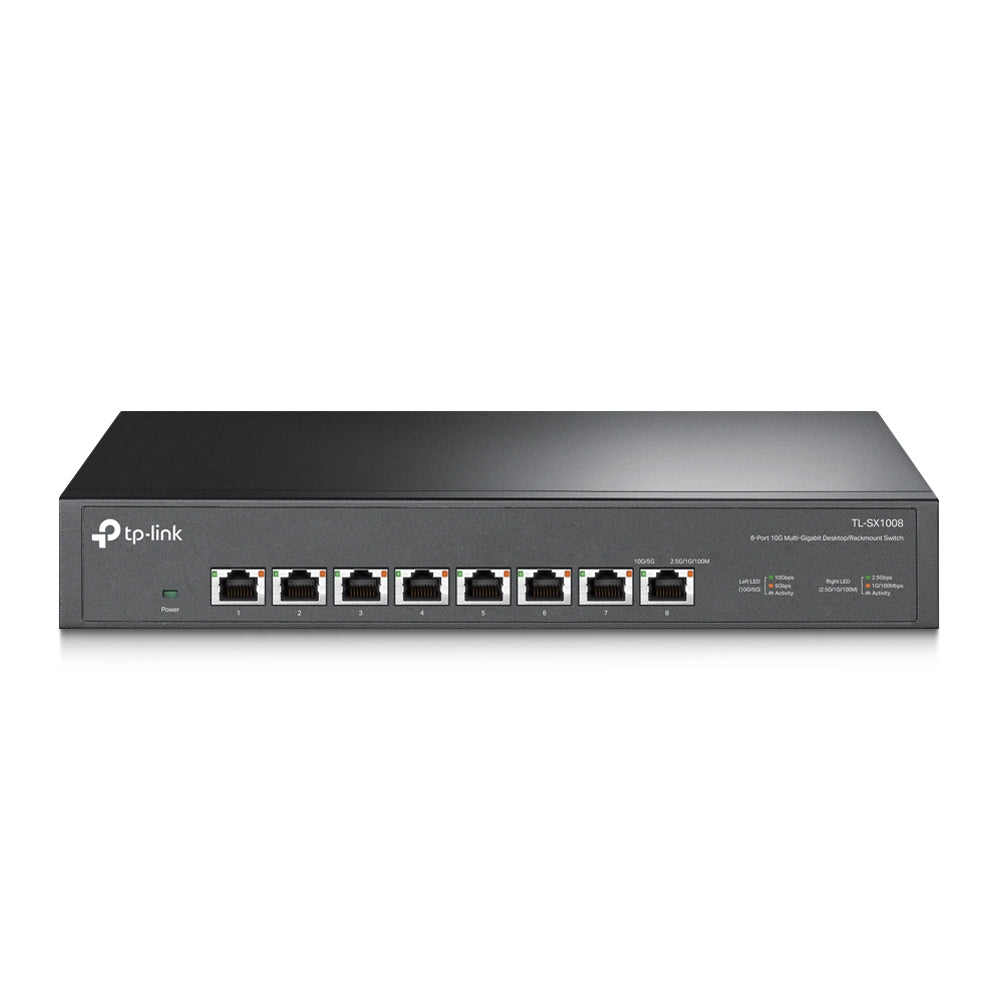 Switch de Rede TP-Link TL-SX1008 / TL-SX1008 preto - imagem 2
