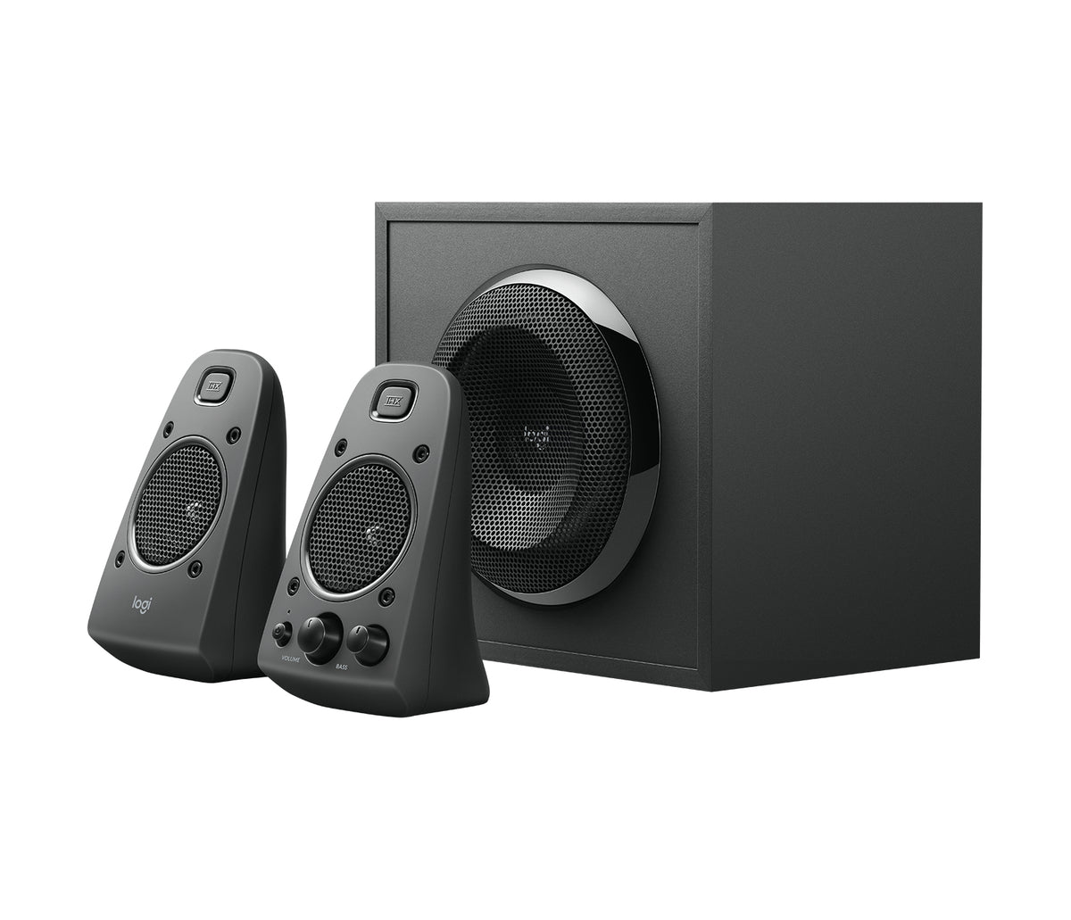 Coluna Logitech Z625 Powerful THX / 980-001256 preto - imagem 5