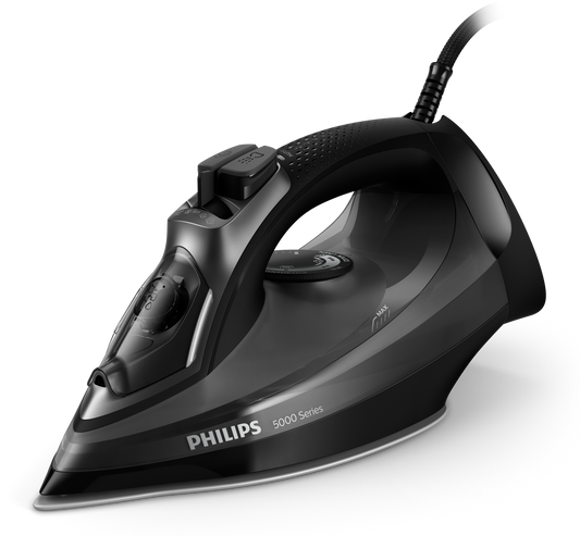 Ferro de engomar a vapor Philips DST5040/80, jato de vapor 200 g/min, 2600 W, depósito 320 ml