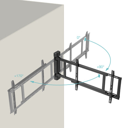 Suporte TV Tooq Parede eléctrico "ÓRBITA" 32"-75" - imagem 5