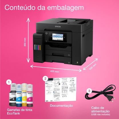 Impressora multifunções Epson Ecotank ET-5805 - imagem 3
