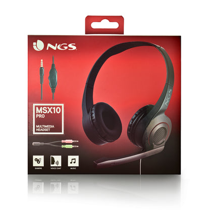 Auscultadores NGS AURICULAR com MICROFONO AJUST JACK MSX10PRO - imagem 9