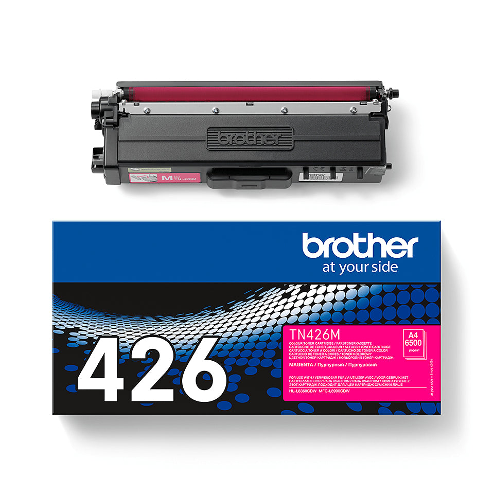 Brother Toner TN-426M / TN426M Magenta Standard - imagem 6