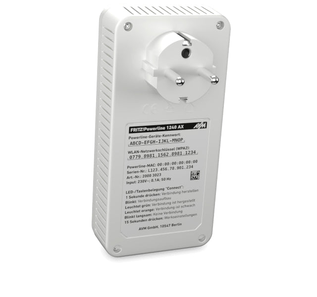 Sistema Mesh Wi-Fi Fritz! Powerline 1240 AX WLAN Set 2xGbE - imagem 12