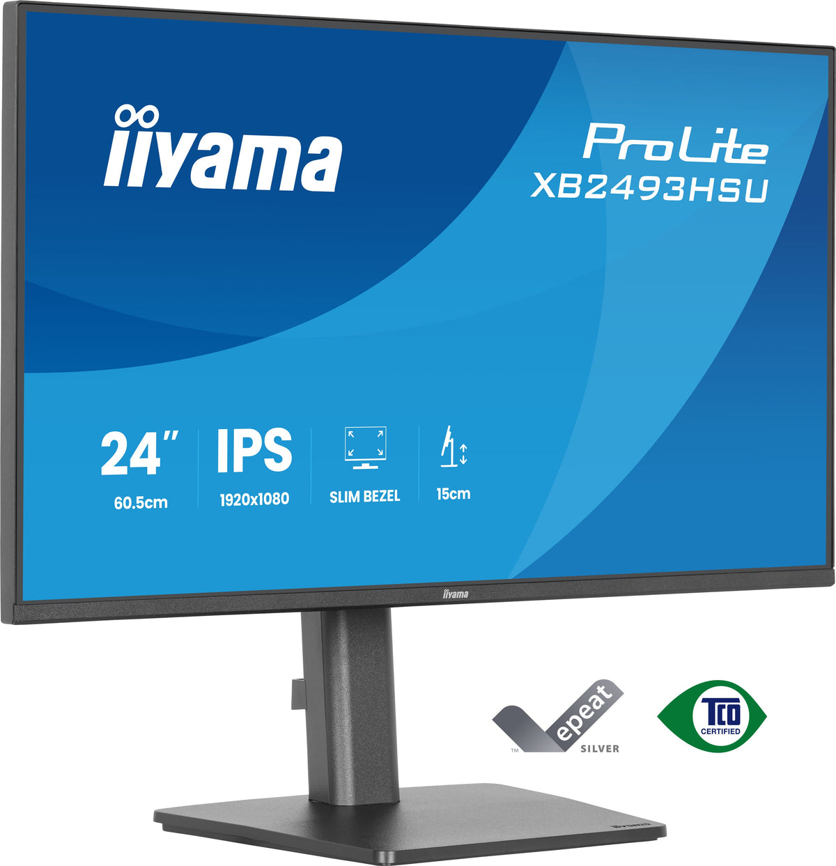 Monitor iiyama ProLite XB2493HSU / XB2493HSU-B1 preto