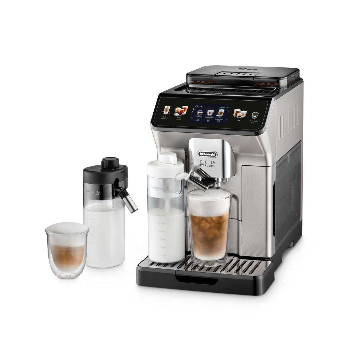 Máquina de Café De’Longhi ECAM450.55.S / ECAM450.55.S preto, prateado