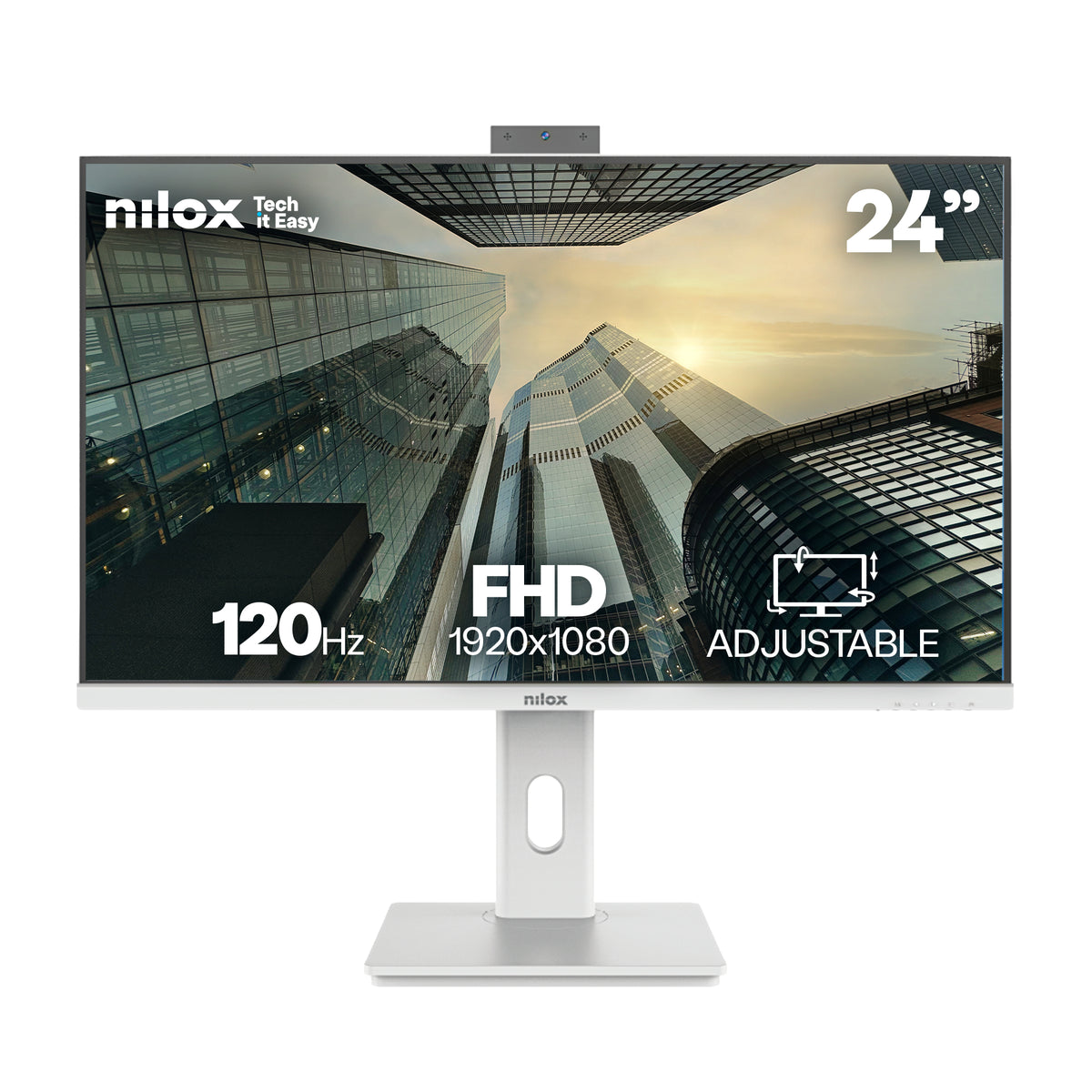 Monitor Nilox NXM24RWEB02W 24" IPS 120Hz REG WC - imagem 5