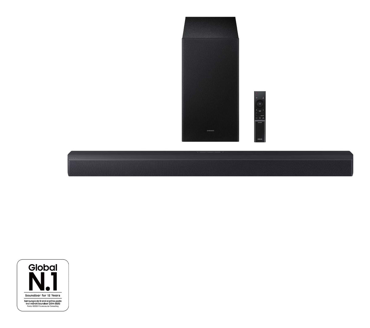 Barra de som com Bluetooth Samsung B450F Serie B 2.1 2025/ 2.1