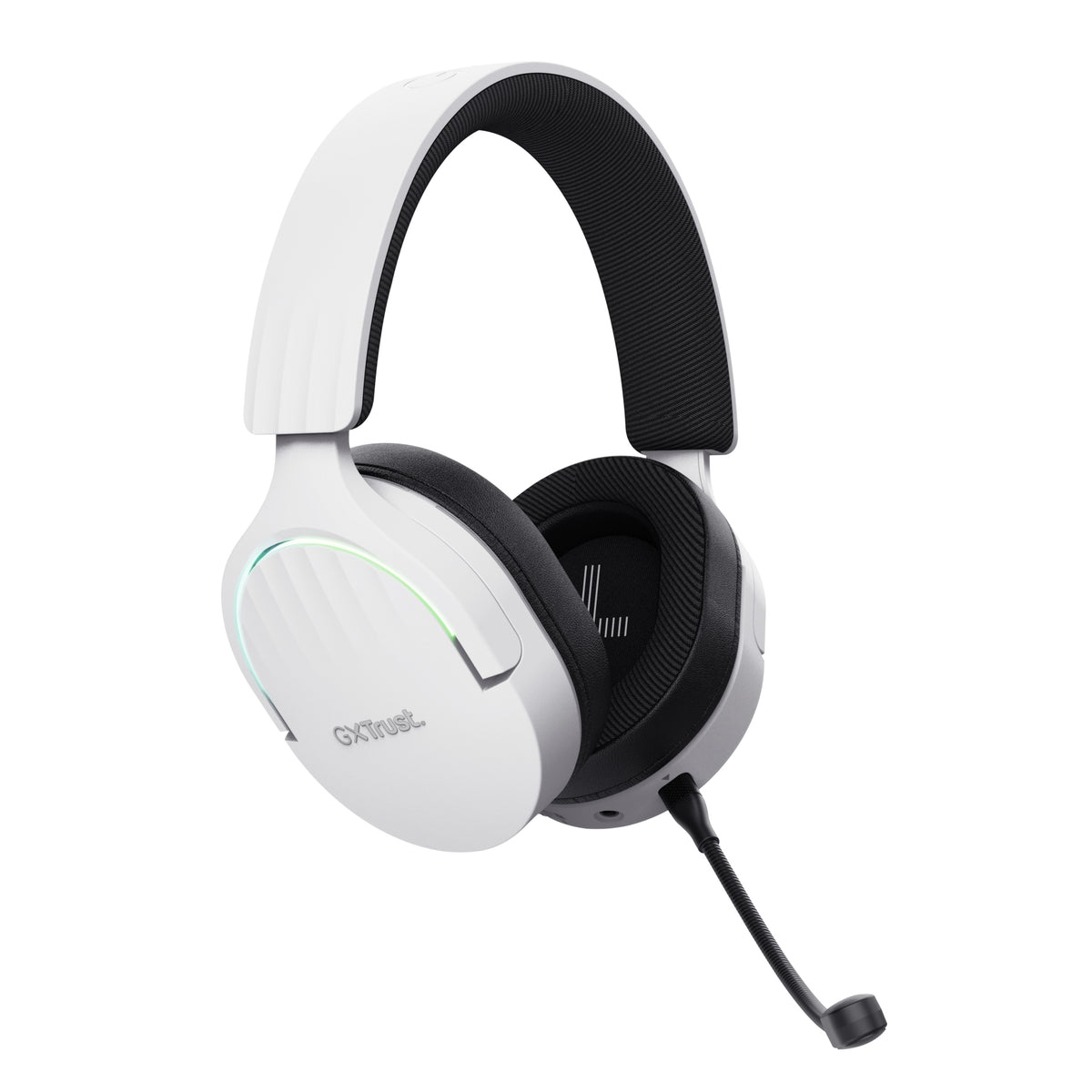 Auscultadores Gaming sem fios com microfone Trust Gaming GXT 491 Fayzo/ Bluetooth/ Jack 3.5/ branco