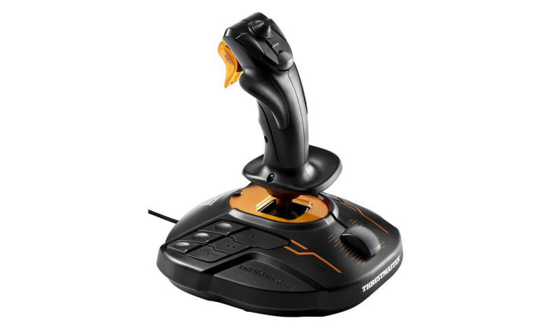 Comando de jogos Thrustmaster T.16000M FCS / 2960773 preto, orange - imagem 10