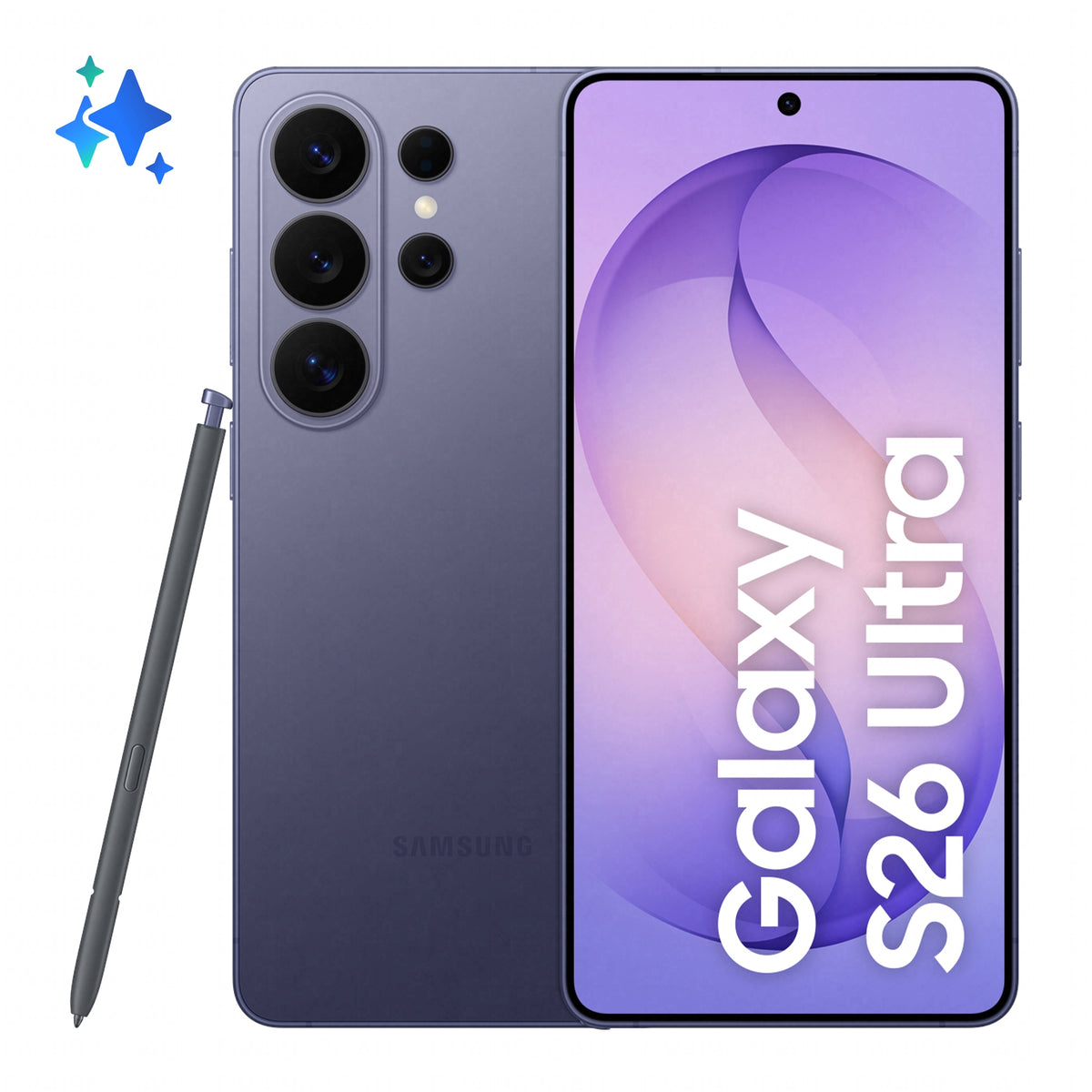 Samsung Galaxy S26 Ultra S948 5G Dual Sim 12GB RAM 256GB - Cobalt Violet