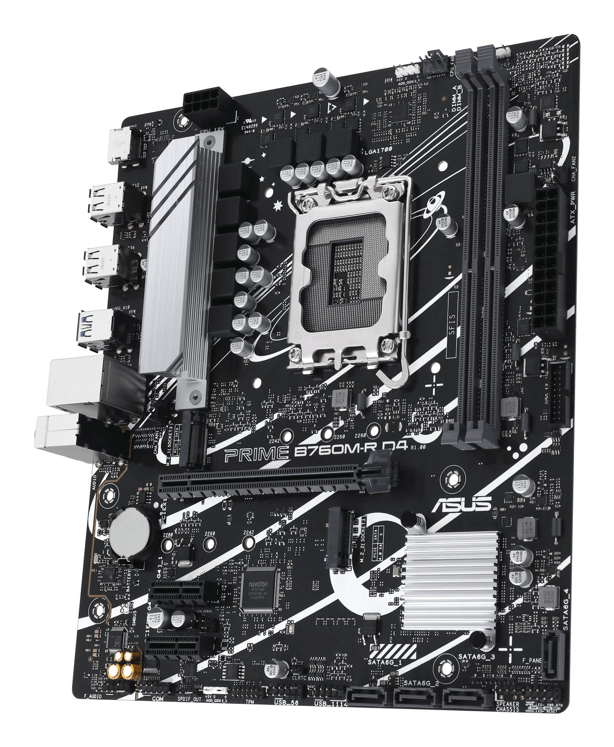 ASUS Placa Base PRIME B760M-R D4 mATX 1700 - imagem 9
