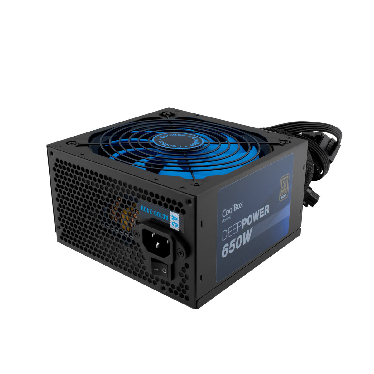Fonte de Alimentação Coolbox Gaming Fuente Al. DeepPower 650w 80+bronze - imagem 10