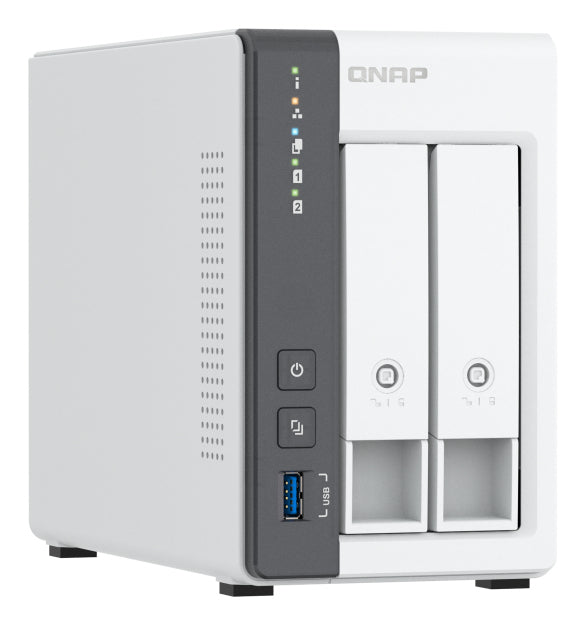 NAS QNAP TS-216G/ 2 baias 3,5"- 2,5"/ Formato 4GB DDR4/ torre