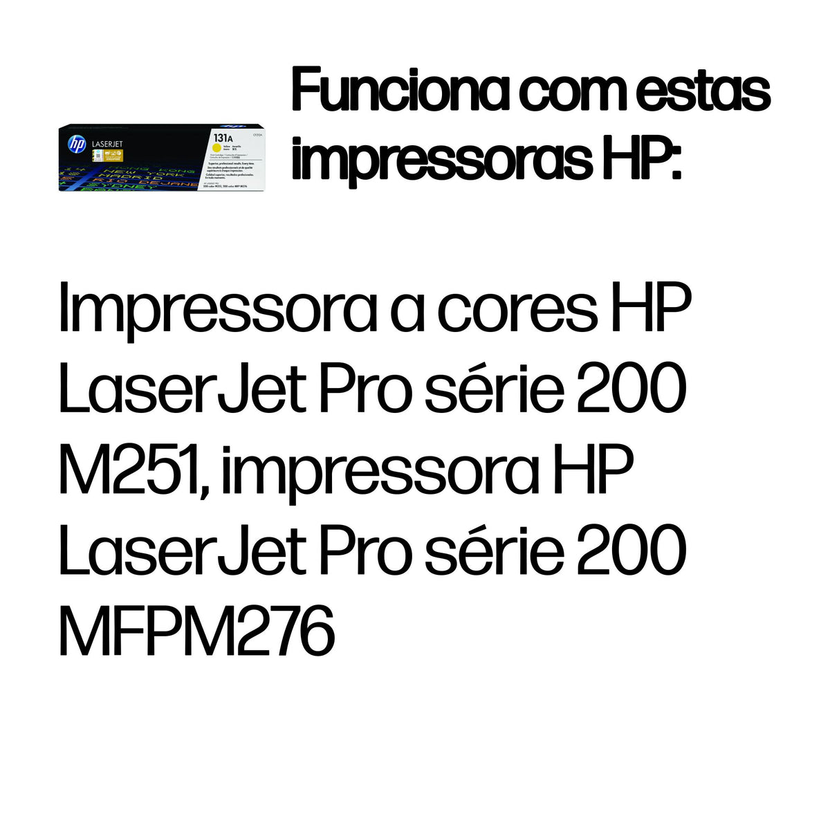 HP toner 131A Amarelo - imagem 3